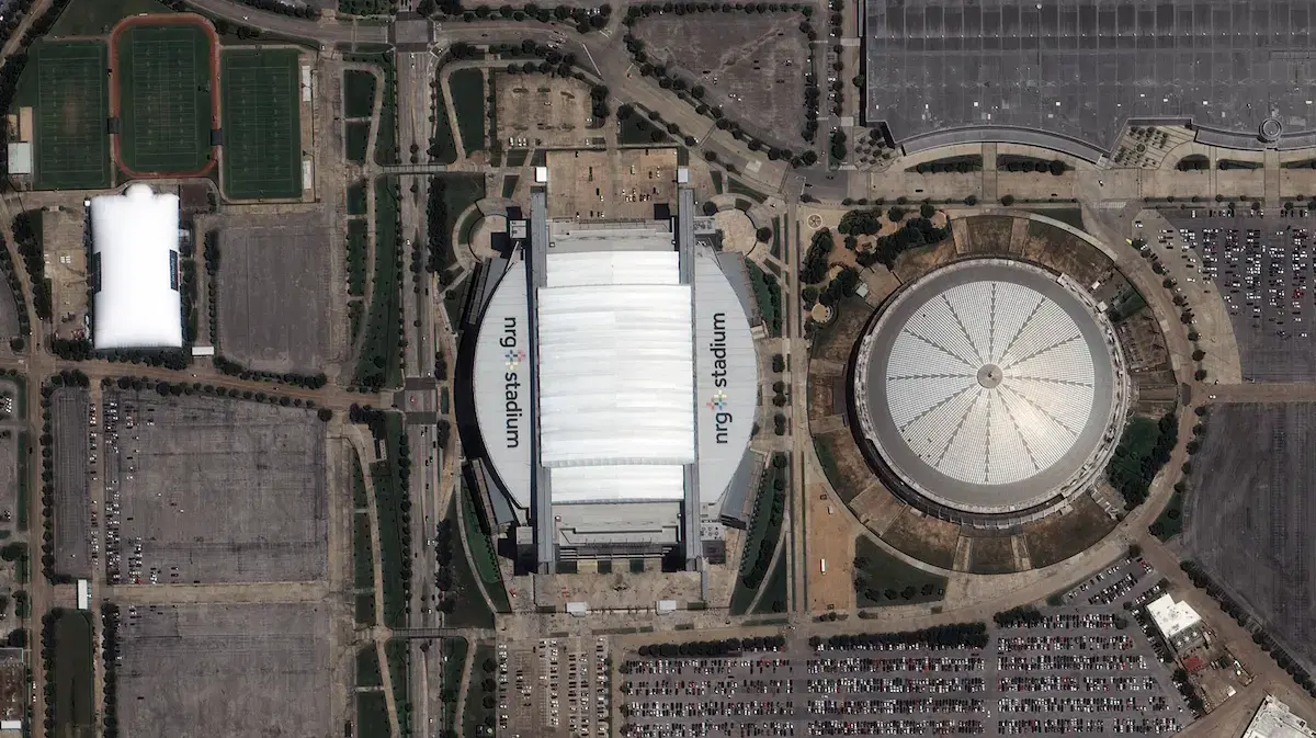 História de Estádio de Houston