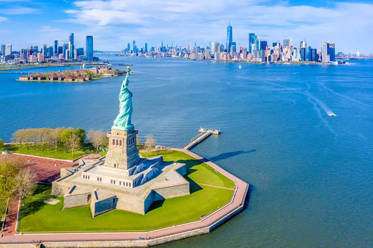 Estátua da Liberdade e Ellis Island